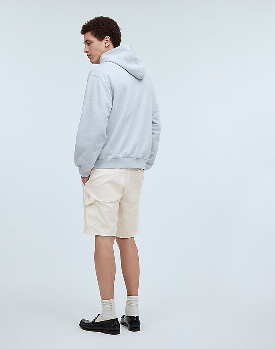 Madewell Garment-Dyed Workwear Shorts Vintage Canvas