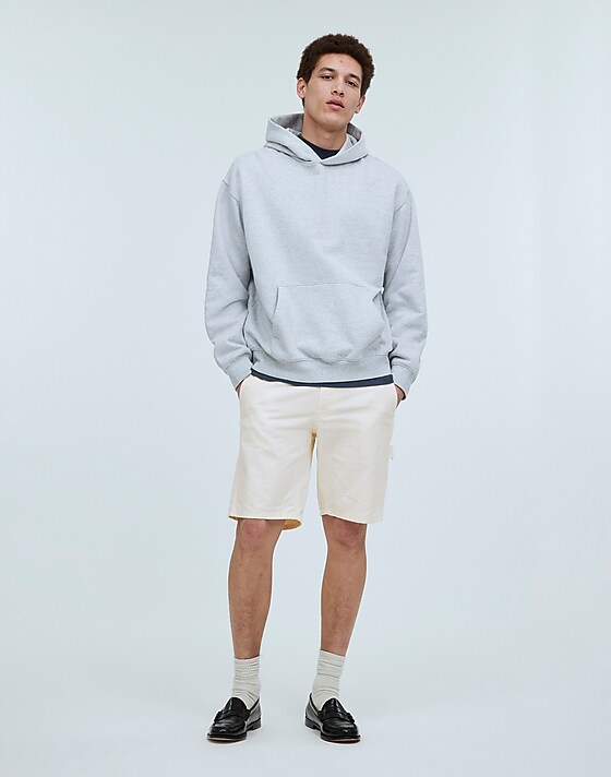 madewell Garment-Dyed Workwear Shorts vintage canvas