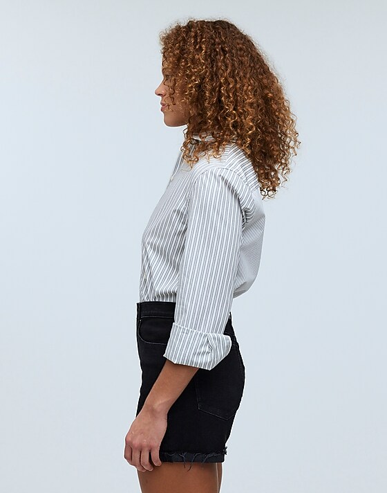 Madewell High-Rise Denim Shorts In Halwood Wash Halwood Wash