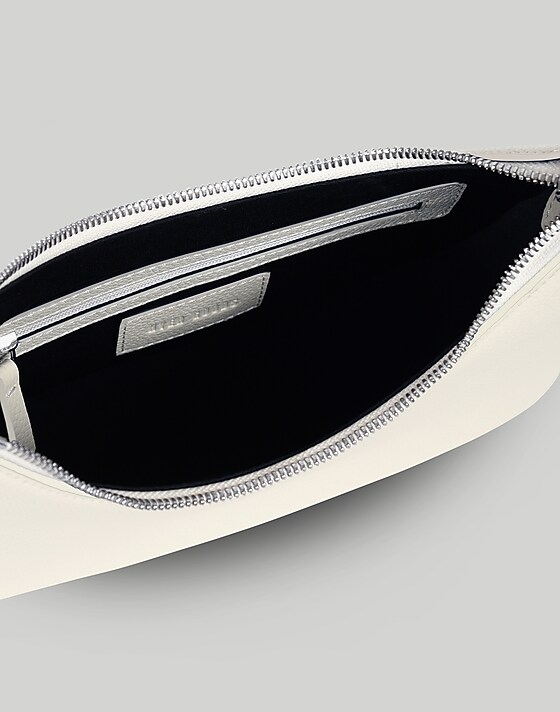 Madewell Hyer Goods Luxe Medium Shoulder Bag- White White