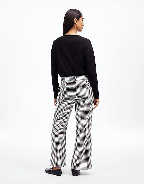 Madewell Kick Out Crop Pants In Stretch Twill Aroma
