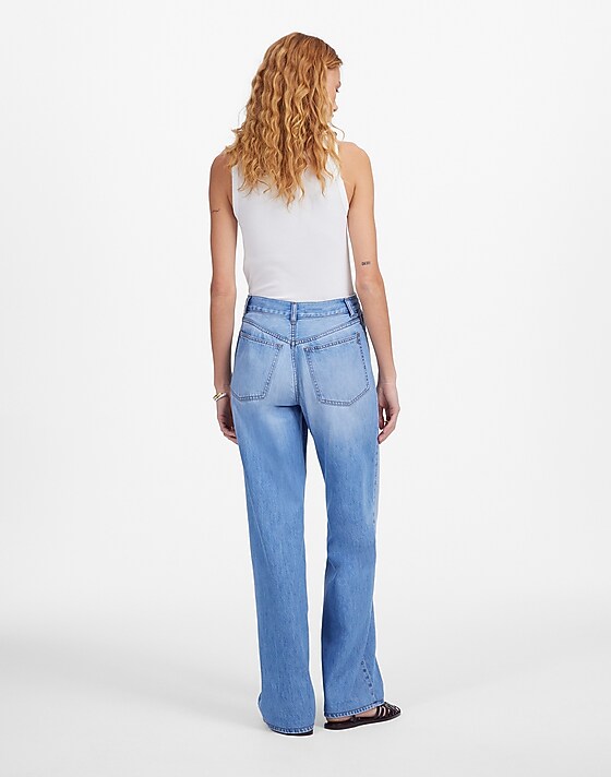 Madewell Low-Slung Baggy Jean: Airy Denim Edition Hambley Wash