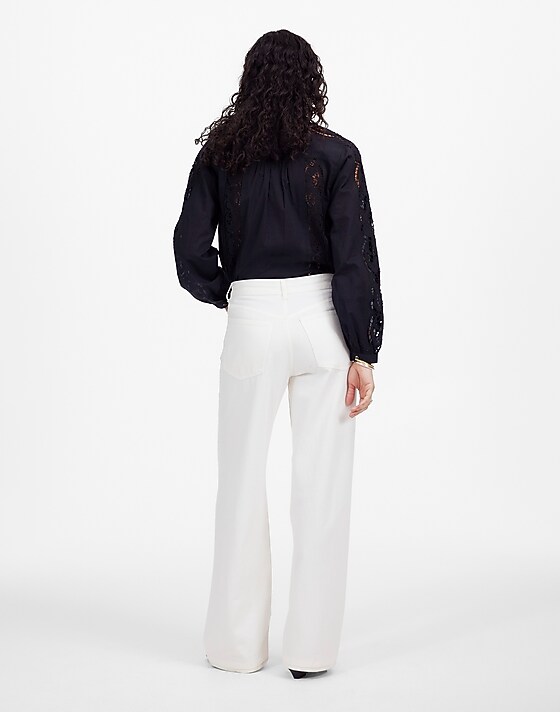 Madewell Low-Slung Baggy Jean: Airy Denim Edition Vintage Canvas