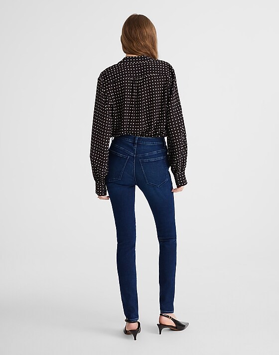 Madewell 10" High-Rise Skinny Jeans Kingston Wash