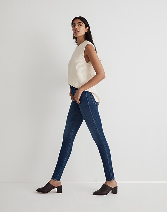 Madewell 10" High-Rise Skinny Jeans Smithley Wash