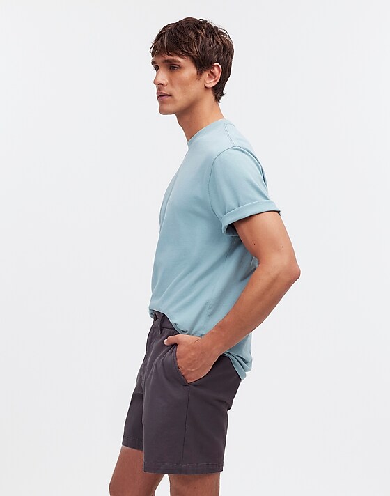 Madewell 7" Chino Shorts Thunder Cloud