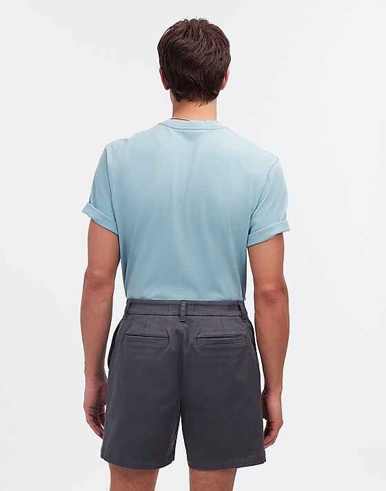 Madewell 7" Chino Shorts Thunder Cloud