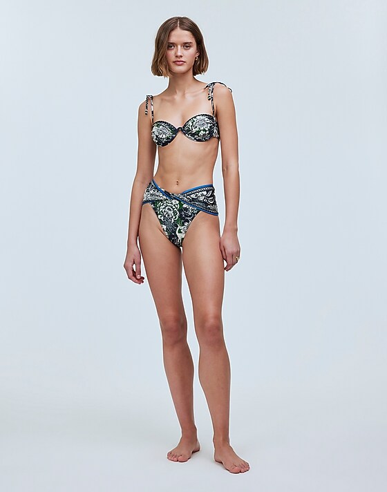 Madewell Agua Bendita Donna Bikini Top Multi