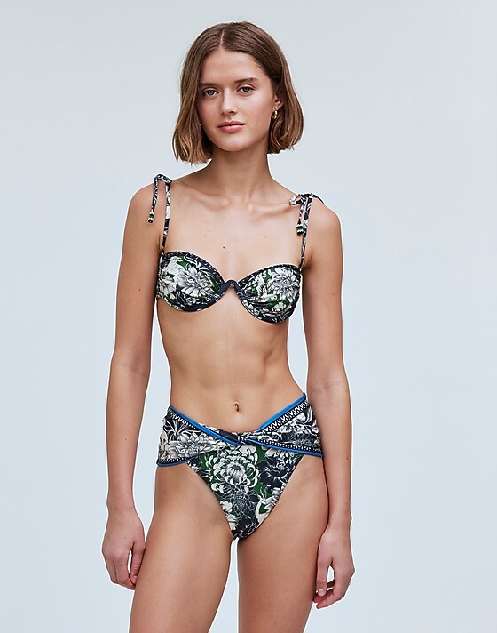 madewell Agua Bendita Donna Bikini Top multi