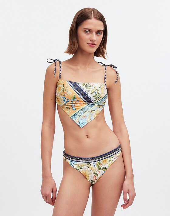 Madewell Agua Bendita Lola Bikini Bottom Multi