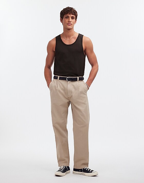 Madewell Allday Tank Black Coal