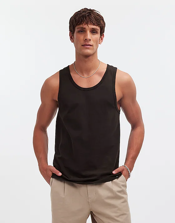 madewell Allday Tank black coal