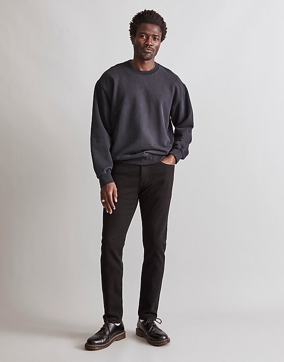 Madewell Athletic Slim Jeans Black