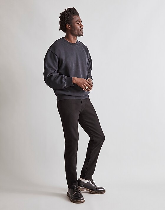 Madewell Athletic Slim Jeans Black
