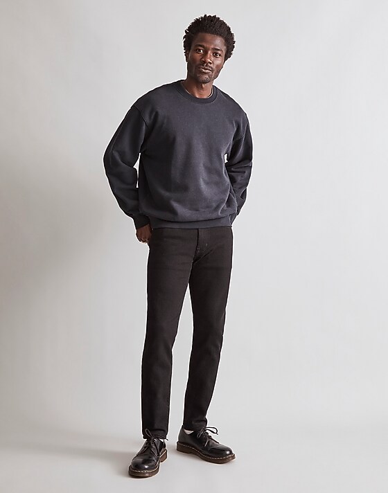 madewell Athletic Slim Jeans black