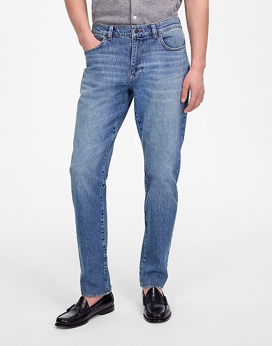 Madewell Athletic Slim Jeans Geneva Wash