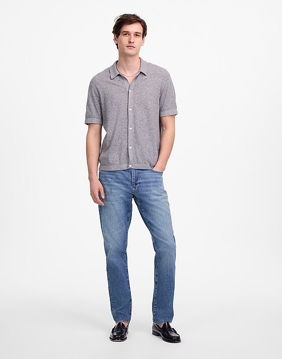 madewell Athletic Slim Jeans geneva wash