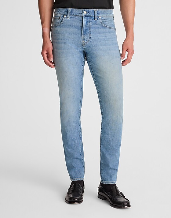 Madewell Athletic Slim Jeans Oren Wash