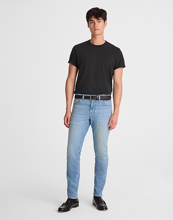 madewell Athletic Slim Jeans oren wash