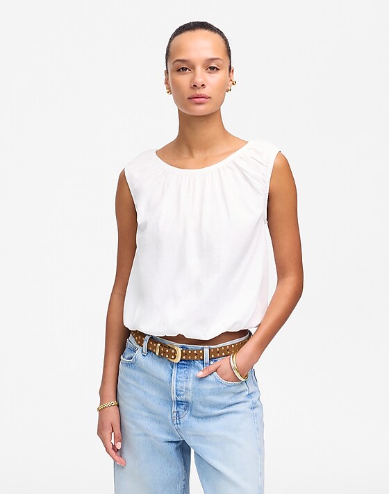 madewell Bubble Tee white