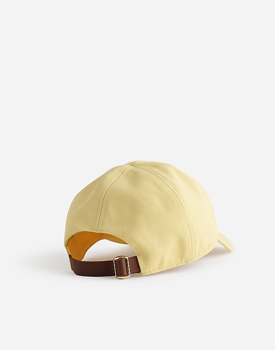 Madewell Canvas Baseball Hat Brilliant Yellow