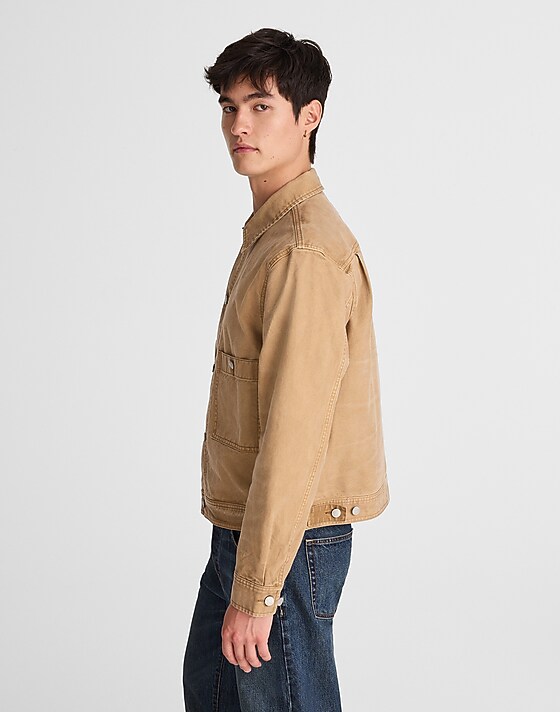 Madewell Canvas Western Jacket Maple Seed