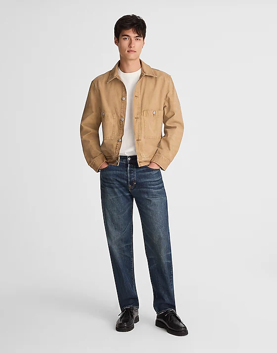 Madewell Canvas Western Jacket Maple Seed