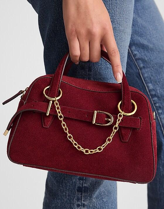 Madewell Chain-Link Bag Charm Antique Gold