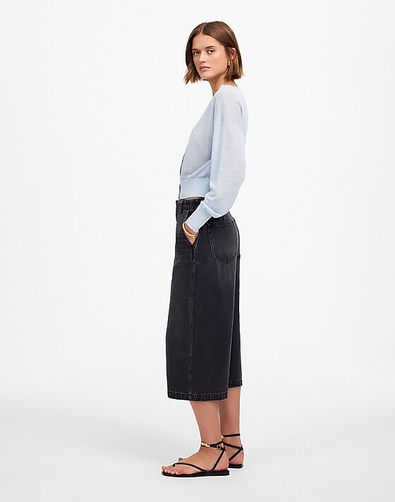 Madewell Denim Culottes Bloomsbury Wash