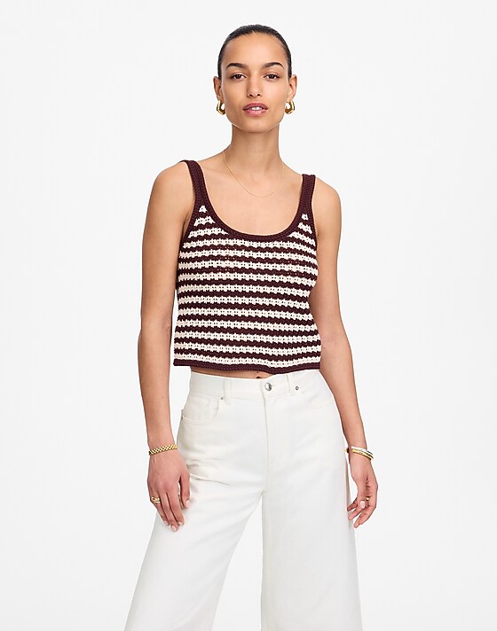 Madewell Denim Culottes Pure White