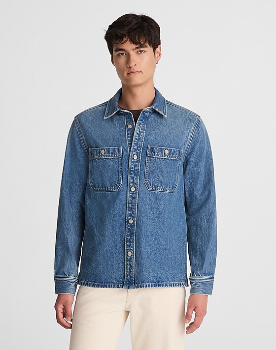Madewell Denim Shirt-Jacket Salvatore Wash