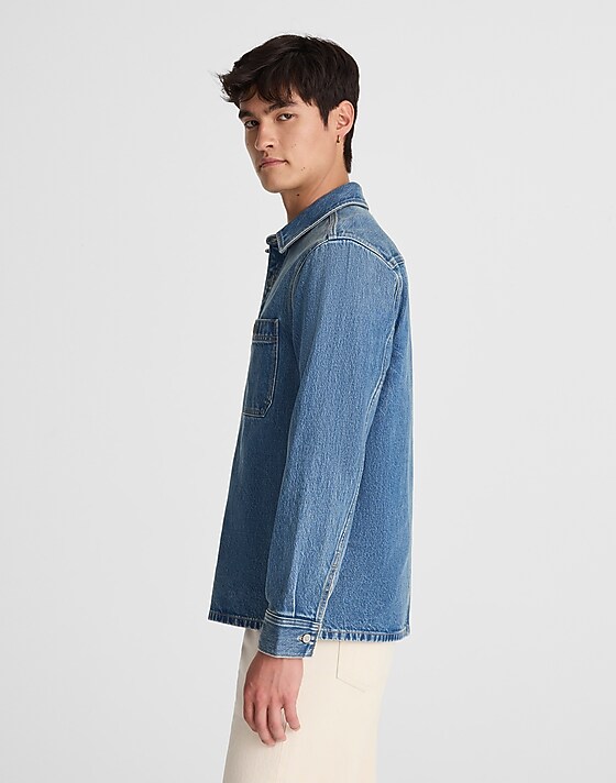 Madewell Denim Shirt-Jacket Salvatore Wash