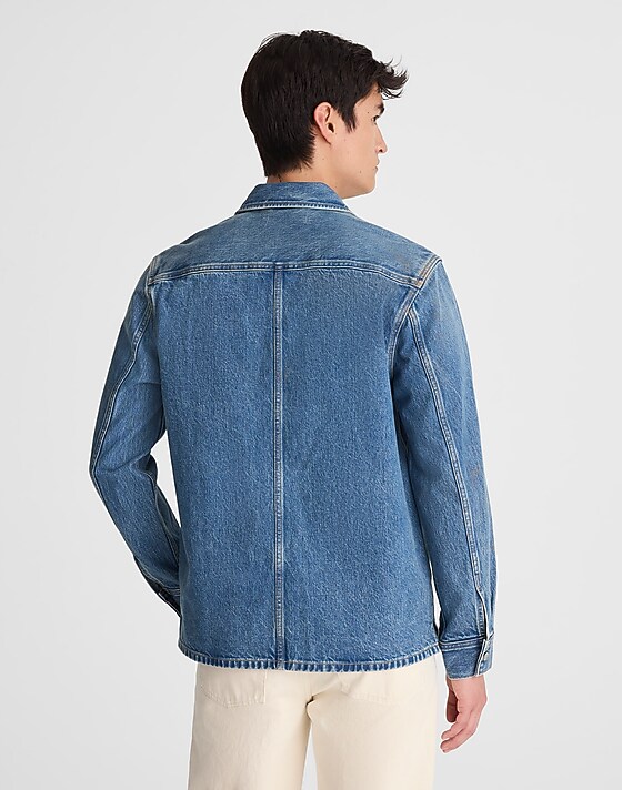 Madewell Denim Shirt-Jacket Salvatore Wash