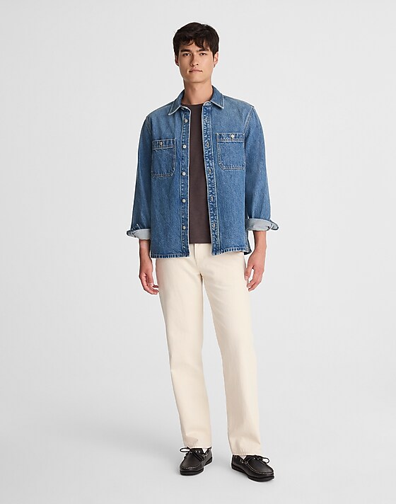 madewell Denim Shirt-Jacket salvatore wash