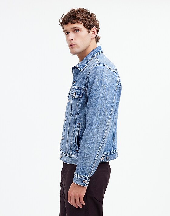 Madewell Denim Trucker Jacket Parkyn Wash