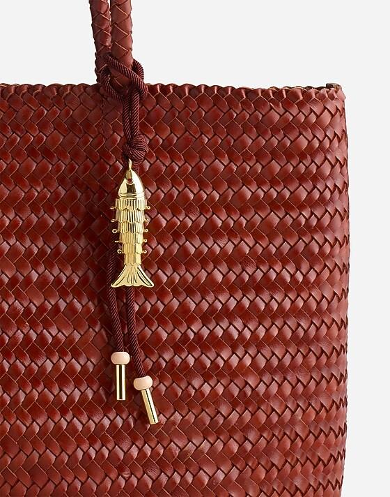 Madewell Fish Bag Charm Henna