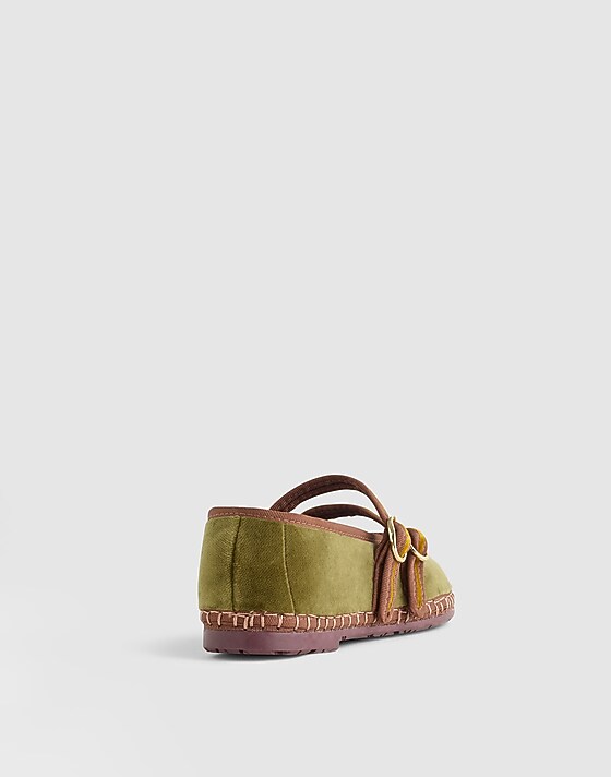 Madewell Flabelus Claire Mary Janes Mustard