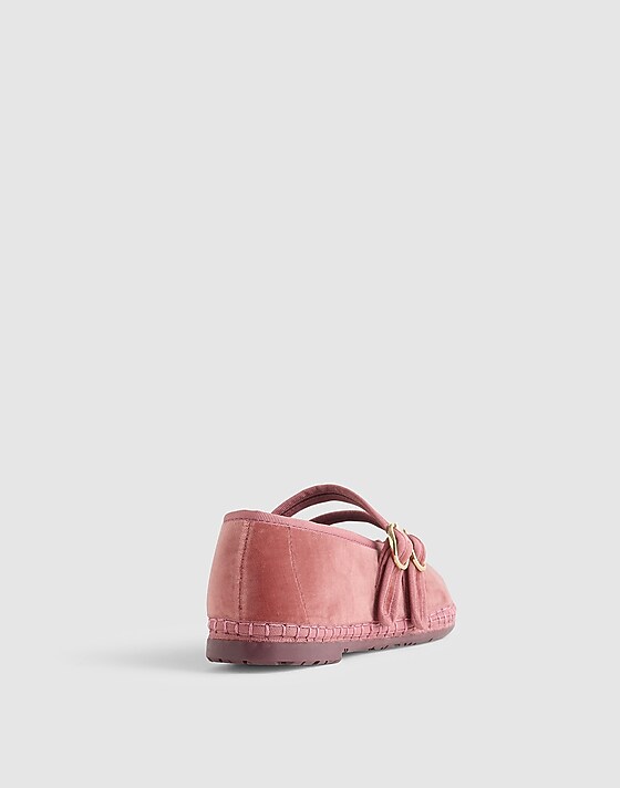 Madewell Flabelus Claire Mary Janes Pink