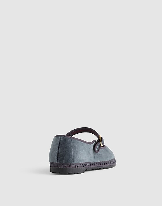Madewell Flabelus Javert Mary Janes Grey