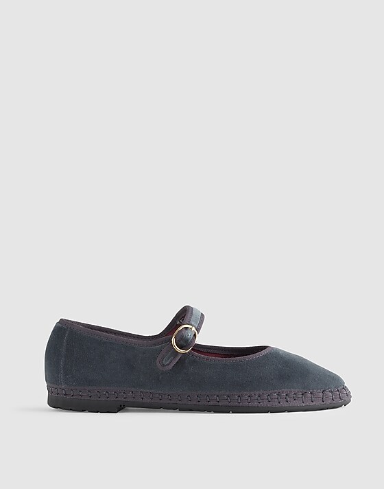 madewell Flabelus Javert Mary Janes grey