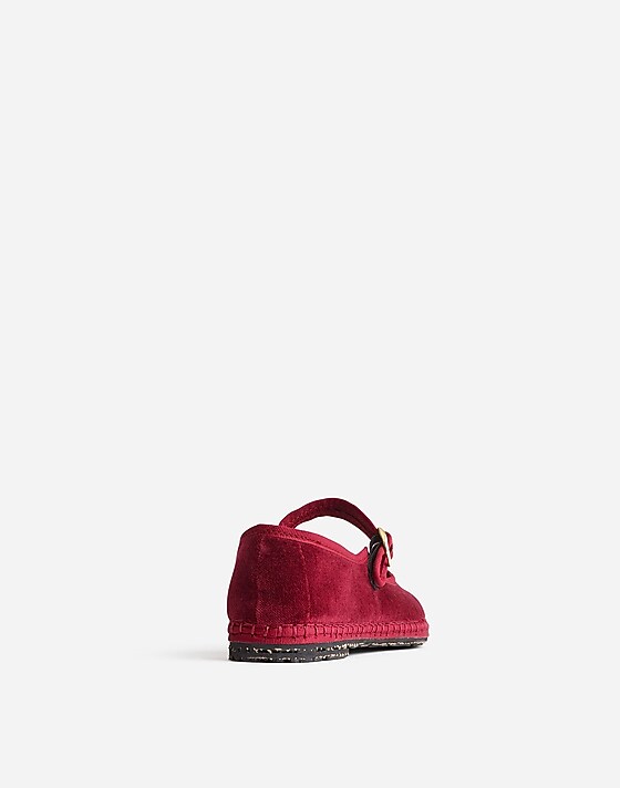 Madewell Flabelus Lucrecia Mary Janes Burgundy