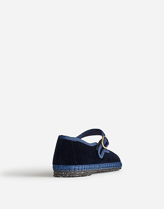 Madewell Flabelus Molly Mary Janes Navy Blue
