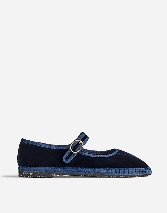 madewell Flabelus Molly Mary Janes navy blue