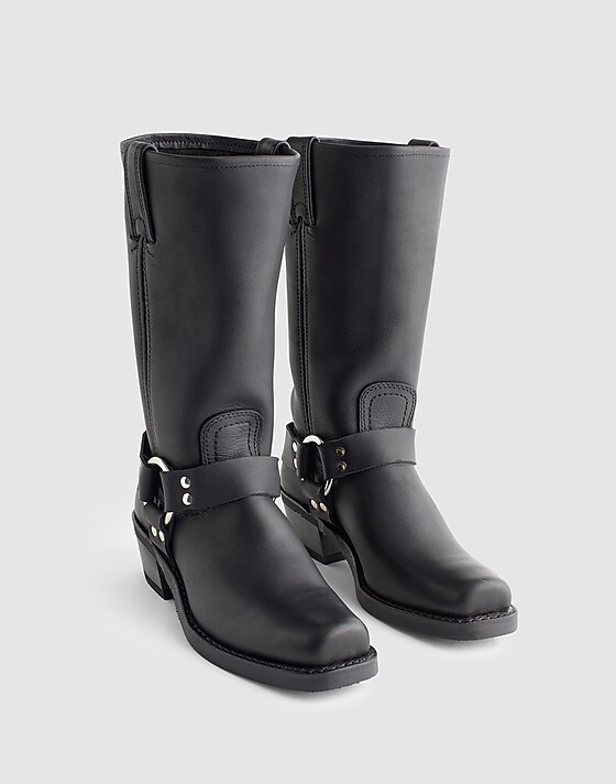 Madewell Frye Harness 12R Boots Black