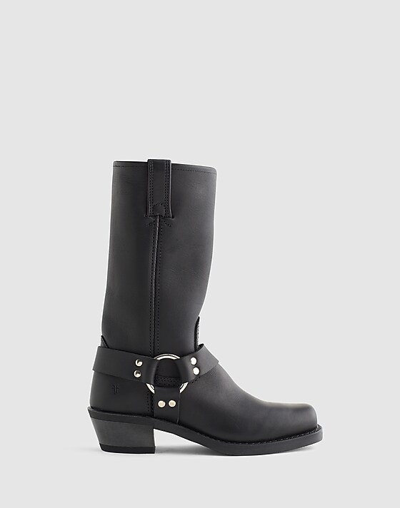 madewell Frye Harness 12R Boots black