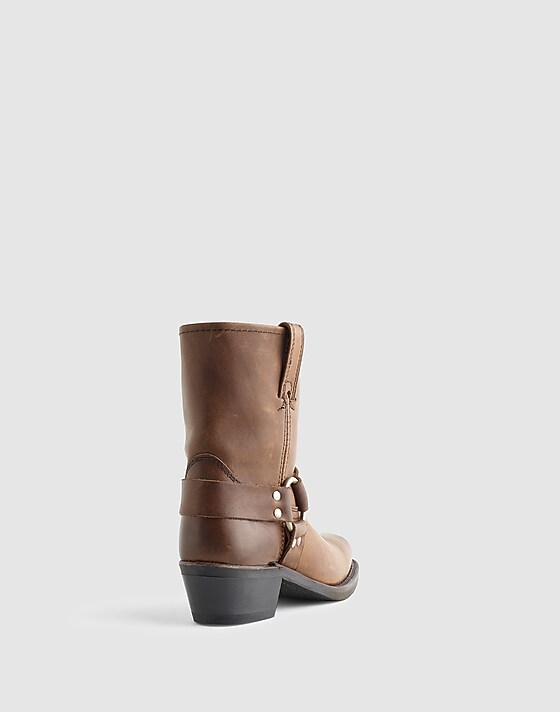 Madewell Frye Harness 8R Boots Smoke