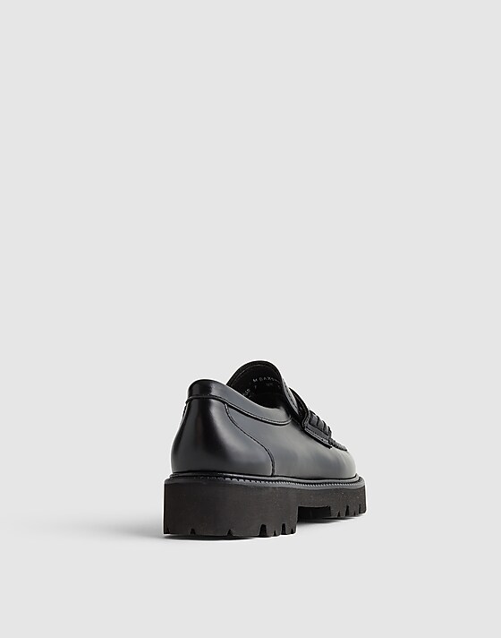 Madewell G.H.BASS Grace Super Lug Loafers Black