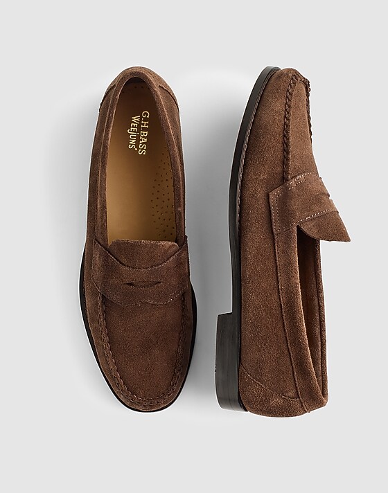 madewell G.H.BASS Logan Weejuns® Loafers brown