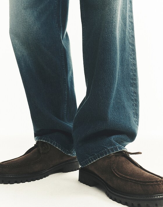 Madewell G.H.BASS Wallace Suede Moc Brown