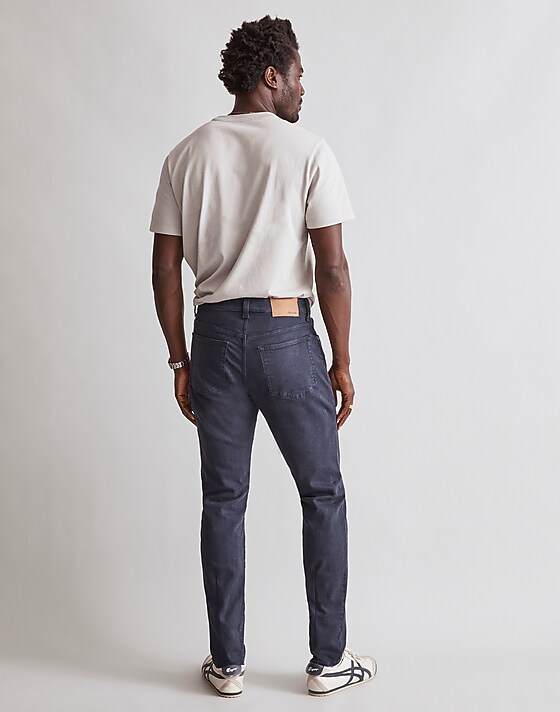 Madewell Garment-Dyed Athletic Slim Jeans Ink